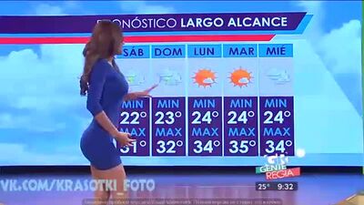 Prezenterka prognozy pogody Yanet Garcia (porno, seks, erotyka, tyłek, booty, anal, cycki, boobs, brazzers)