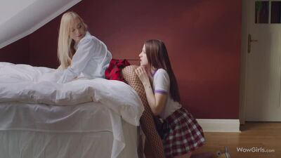 Lesbiche, Adolescenti, Trio, 1080p