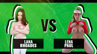 Battle Of The Babes – Lana Rhoades gegen Lena Paul – Der ultimative Wettbewerb der wippenden großen Naturbrüste