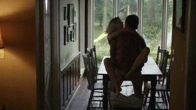 Jennifer Morrison - Back Roads (2018) (erotic bedroom scene from the movie: celebrity having sex naked)