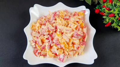 Un'insalata fantastica per tutti i giorni! Vi conquisterà il cuore!