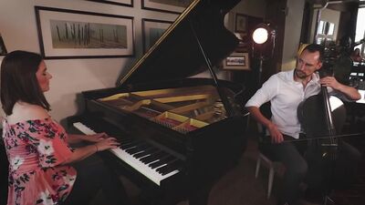 Чудовий кавер пісні MAD WORLD у виконанні на фортепіано та віолончелі від Brooklyn Duo