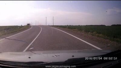 2018 жылғы 6 шілдеде Белореченский ауданында болған жол-көлік апаты. Соқтығыс сәті