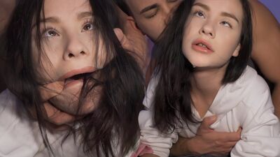 O orgasmo fantástico da miúda