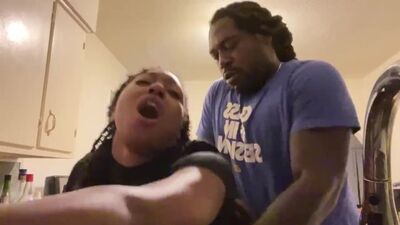 After this we getting married y’all it’s official curly hair Fijii vs str8rich bbc