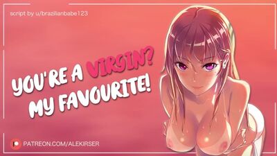 You're a VIRGIN? My Favourite! ♡ -; ASMR Audio Roleplay