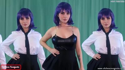 Cosplay et baise à l'hôtel
