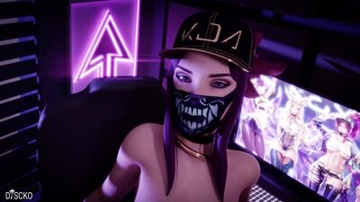 KDA Akali-Fick (Ton) League of Legends (Porno, ab 18, Sex, Anime, Musik)