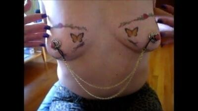 Mamilos grandes da Squirtys com adornos para mamilos