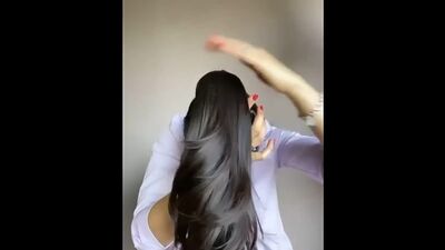¡Una coleta con volumen: es bonito y sencillo!