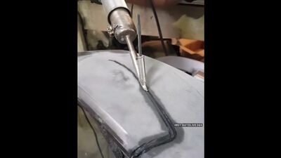 Acessório para secador de cabelo para soldar plástico