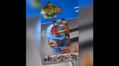 Pista de corridas infantil