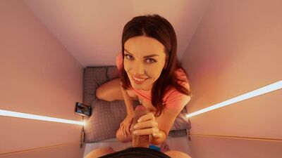 I caught my stepsister masturbating in the closet. I fucked this busty milf and cum in her mouth