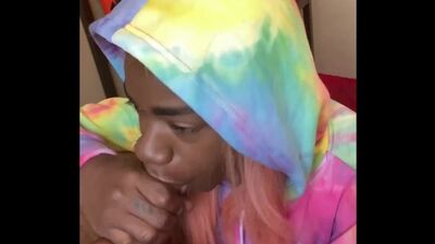 Sloppy Head My stepcousin Drinks My Cum (Keisha Minaj)