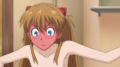 Evangelion 2.0 | Аска Ленглі | Після душу