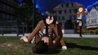 Eren x Mikasa ¡Esto ES lo que estás pensando! - Attack on Titan SNK Shingeki No Kyojin divertido (1)