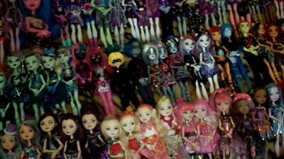 Ma collection de poupées. Toutes mes poupées : 260 pièces