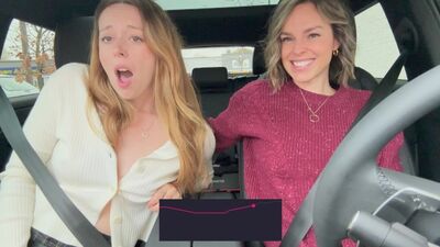 Serenity Cox and Nadia Foxx take on another drive thru with the lush’s on full blast!