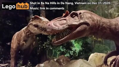 Holiday video: Lego minifigures, dinosaurs and no porn