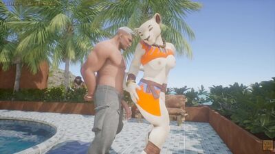 Kira in the beach mansion