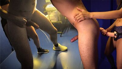 Una dominatrice e un appassionato di massaggio prostatico