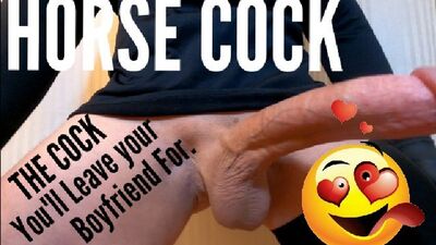 Masturbation d'un long pénis en direct