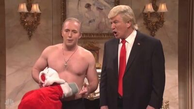 Donald Trump i Władimir Putin – parodia z programu Saturday Night Live (rosyjska wersja językowa)