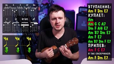 Wie man „PORNOFILME – Ich habe dich so vermisst“ auf der Ukulele spielt – Akkorde + Analyse