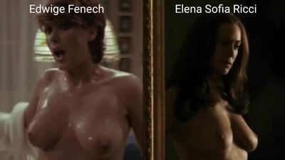 Nude actresses (Edwige Fenech, p. 9; Elena Sofia Ricci) in sex scenes
