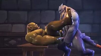 Porno gay avec des orques et des elfes