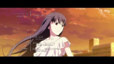 Grisaia no Rakuen / Raj w odcieniach szarości – czołówka