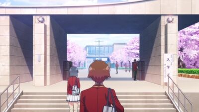 Bem-vindo à Turma da Excelência/Youkoso Jitsuryoku Shijou Shugi no Kyoushitsu e - Episódio 1 [AniDub]
