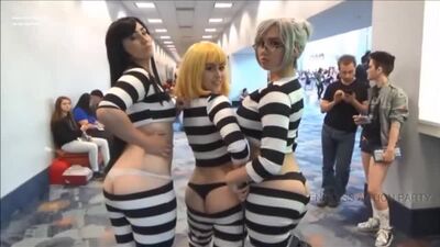 Les filles les plus sexy en cosplay d'anime (remix)