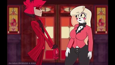Charlie e Alastor: Paródia pornográfica de «Hazbin Hotel» r34