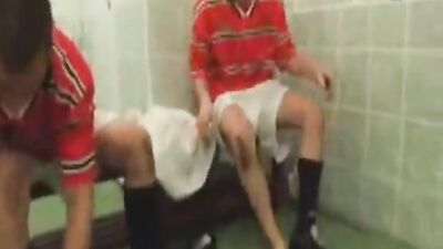 Junior soccer players had sex after the game (best gay porn)