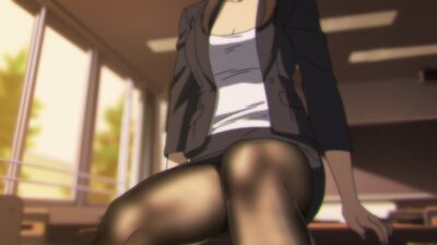 Аніме «Милуючись колготками», 7 серія, Miru Tights 2020 — не хентай (аніме, anime, еротика, етті, ecchi, yuri, юри, не хентай, hentai)