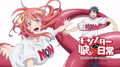 (Episódio 1 SEM CENSURA) A vida quotidiana com uma rapariga monstro / Monster Musume no Iru Nichijou [legendas em russo]