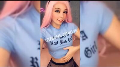 Es wurde ein Video einer TikTokerin geleakt, in dem sie einen Blowjob gibt und ihre Brüste zeigt [TikTok, Leak, Brüste, Sex, New Porn, Porno, 2020, Blowjob, Belle Delphine]