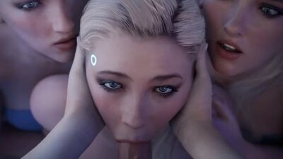 Detroit Become Human - Compilação: Sexo oral, sexo anal, Futa/trans, seios grandes, sexo em grupo, penetração múltipla