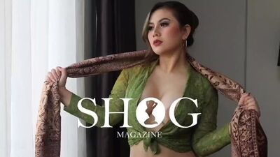 The Viral Green Kebaya