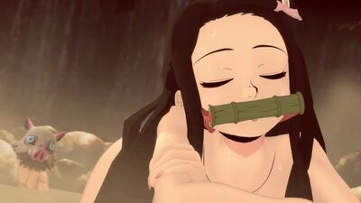 Nezuko scopata dal demone Nezuko, la lama che squarta i demoni animazione anime porno 18+ anime animazione hentai sesso hentai