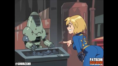 Parodia erótica hentai del juego Fallout (r34)