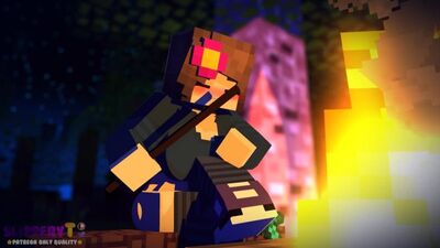 Jenny x Creeper (par SlipperyT) HD 1440p 60 FPS