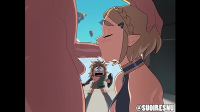 Purah x Gerudo x Violynne x Mineru | Zelda x Ganondorf - NTR; porno hentai 3D; (por @suoiresnu) [The Legend of Zelda]