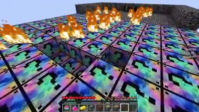 TAJEMNICZE LACKI BEDWARSA Z BLOKAMI LACKI! PUŁAPKA NA TROLLE W MINECRAFT! LACKI SKYBLOCK