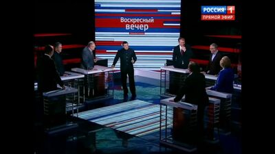 Porque é que não se riem? Não tem graça, pois não? (c) Zhirinovsky