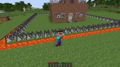 UN PRINCIPIANTE HA COSTRUITO LA CASA PIÙ PROTETTA DI MINECRAFT! UN PRINCIPIANTE CONTRO I CREEPER: UNA TRAPPOLA PER TROLLE IN MINECRAFT - Cartone animato