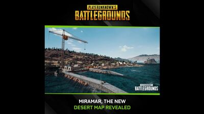 Mapa do deserto de Miramar
