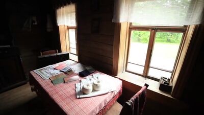 La maison des Dobrovolski, dans le district de Pestovo