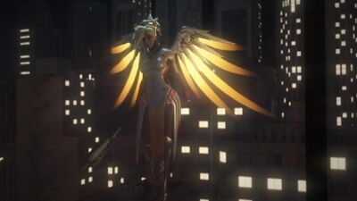 Overwatch Mercy por VG [ sfm nsfw 3D R34 Blender hentai Porn Rule34 ]